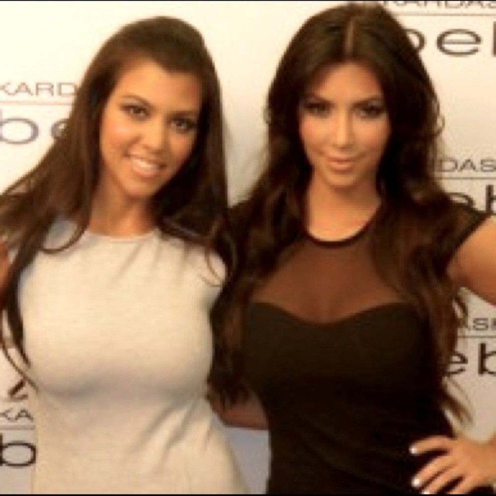 David Lerner Mesh Tank Dress Aso Kim Kardashian